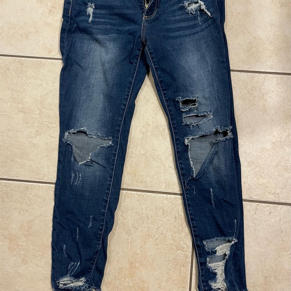 Cello distressed skinny jeans